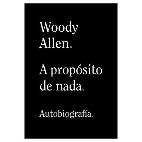 A PROPÓSITO DE NADA